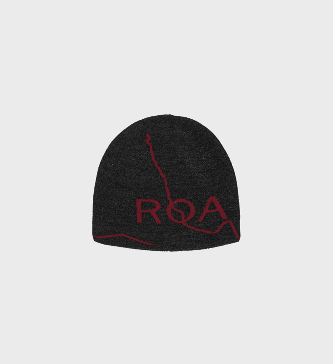 Logo Wool Beanie (Black)