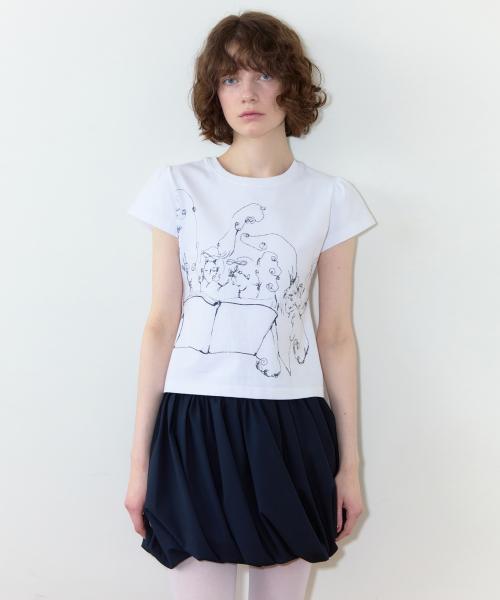 Angel Puff T-Shirt (White)