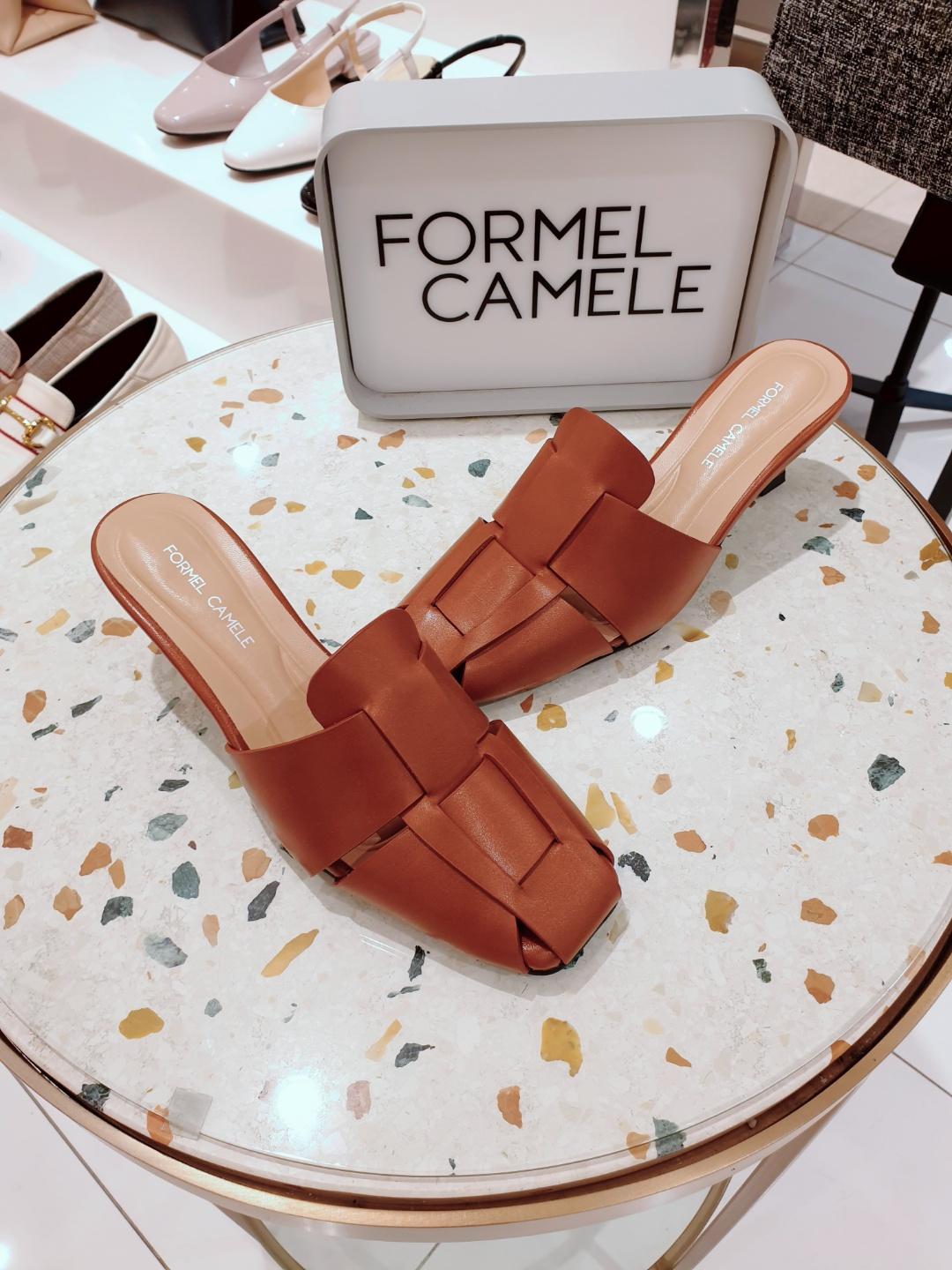 위빙 뮬 5CM  3종택1 FHY1FSM009/포멜카멜레(슈즈)