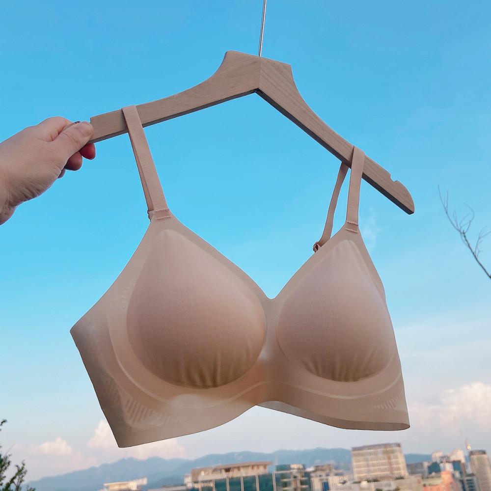 패드 일체형 브라 - 얇은 버전 라이트 심리스 운동용 여름용
