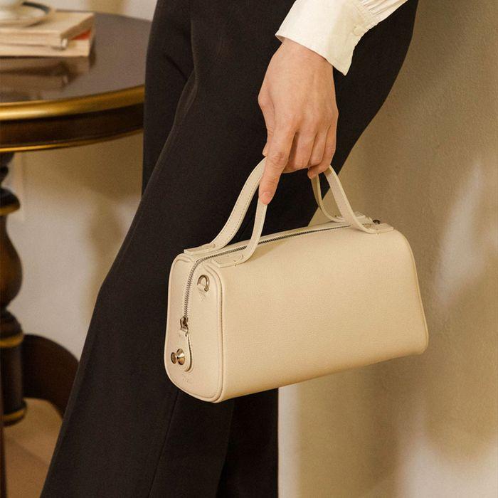 Serene Trove Bag _ Cream Beige