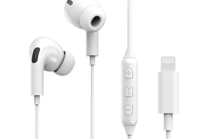 8핀 블루투스 아이폰 유선 이어폰 CDE-852WH