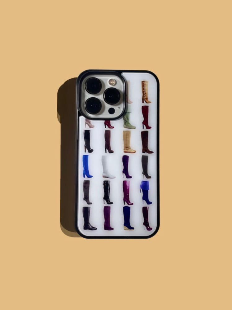 BOOTSSS CASE 글라스 범퍼케이스 유광 케이스 (+맥세이프 추가 가능) / 트리포파이브345