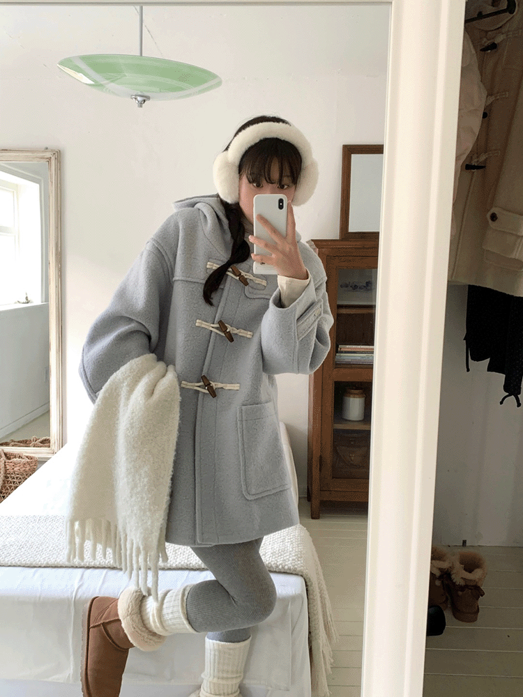 피터앤웬디 [❄️아우터대전/스탭원픽🥇] 스노우 후드 떡볶이 코트