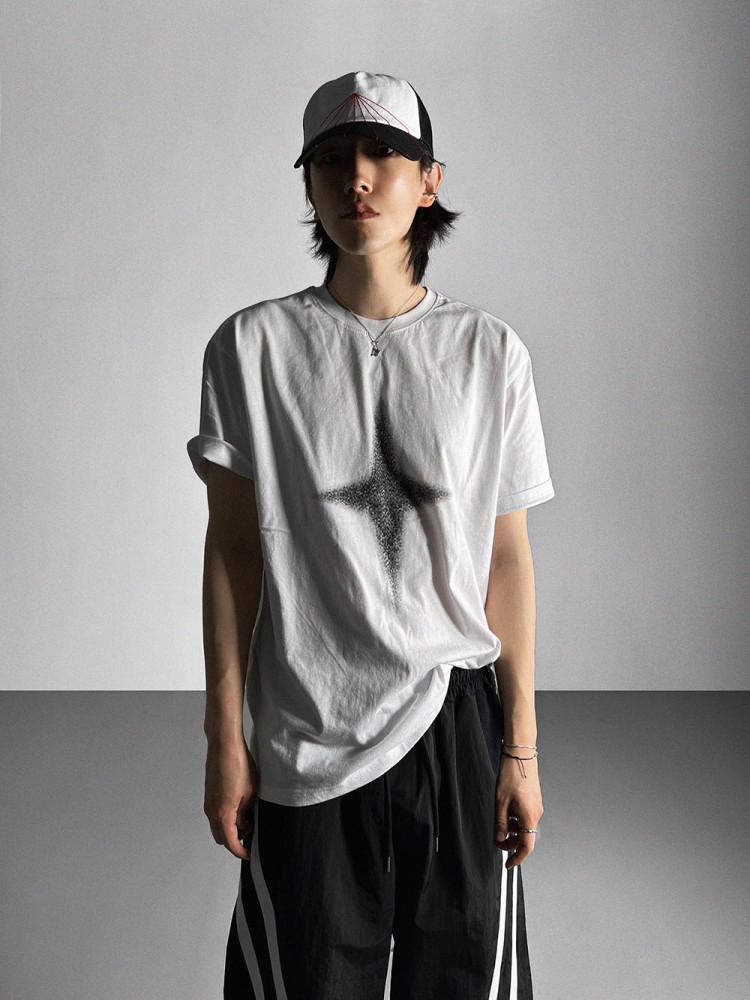 Sta washed tee 남자오버핏반팔티 오버핏반팔