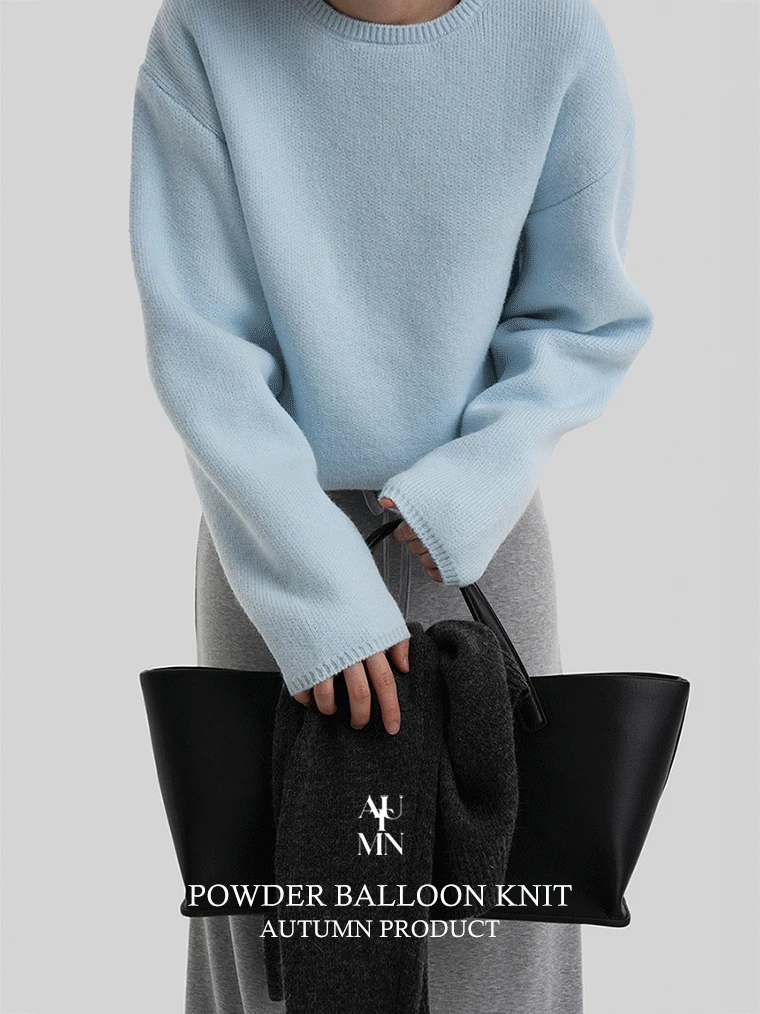 [made]파우더벌룬니트