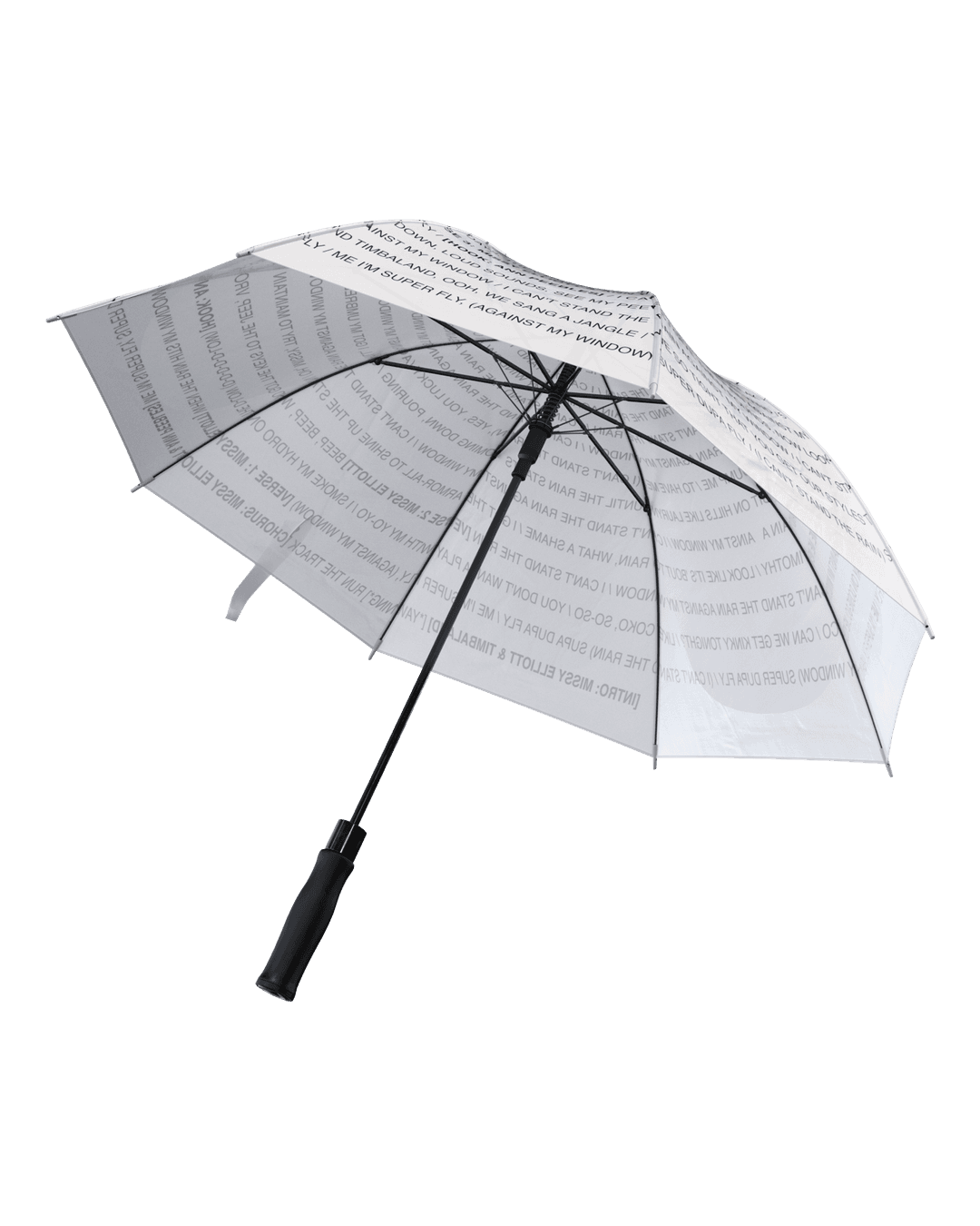 Color-Changing Lyrics Umbrella