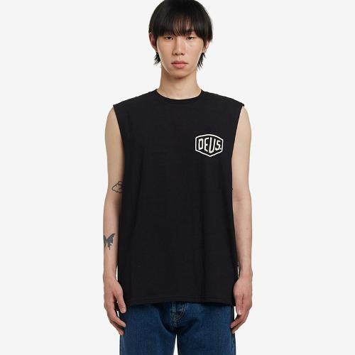 데우스 서울 컬리지 민소매 SEOUL COLLEGE SLEEVELESS BLACK