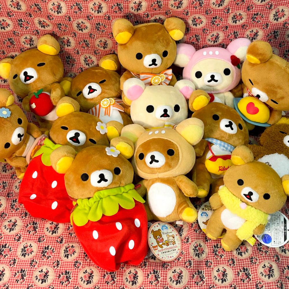 [RILAKKUMA] 리락쿠마 일본 정품 미니 인형 모음(13종 택 1)