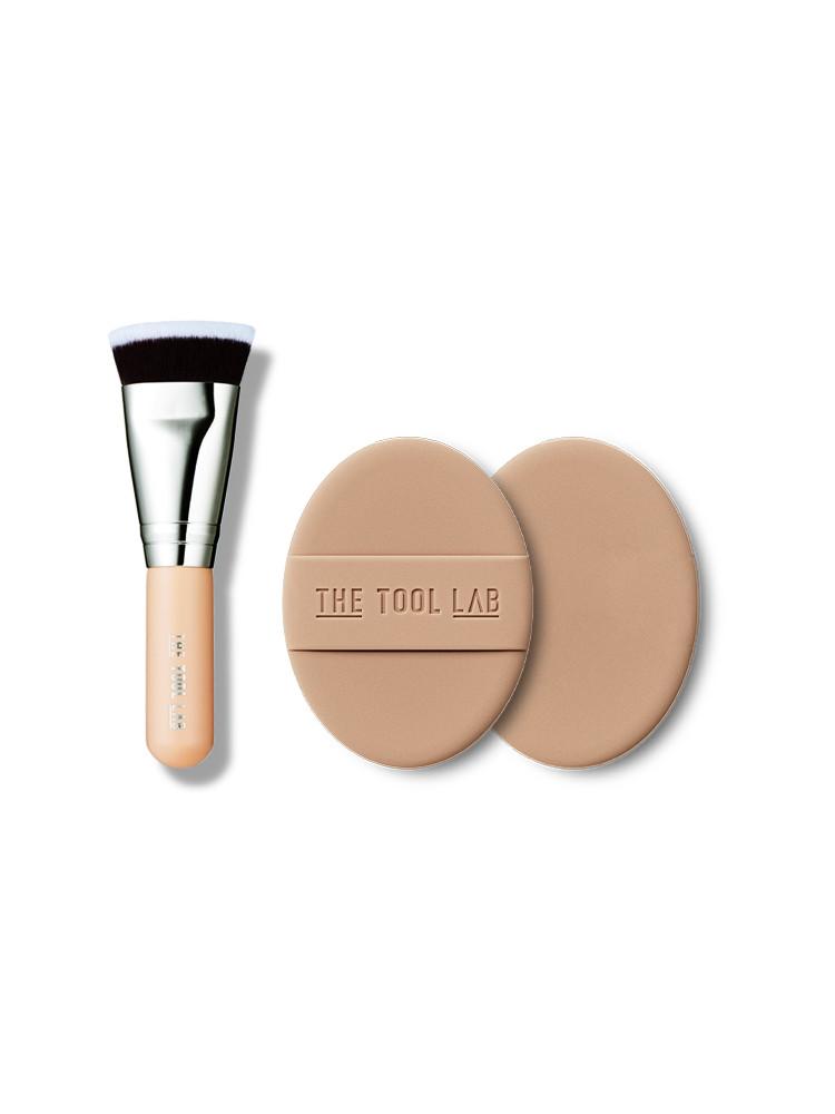 [30%OFF] 더툴랩 초밀착 핏팅 듀오 인생 쿠션 메이커 메이크업 브러쉬 퍼프
