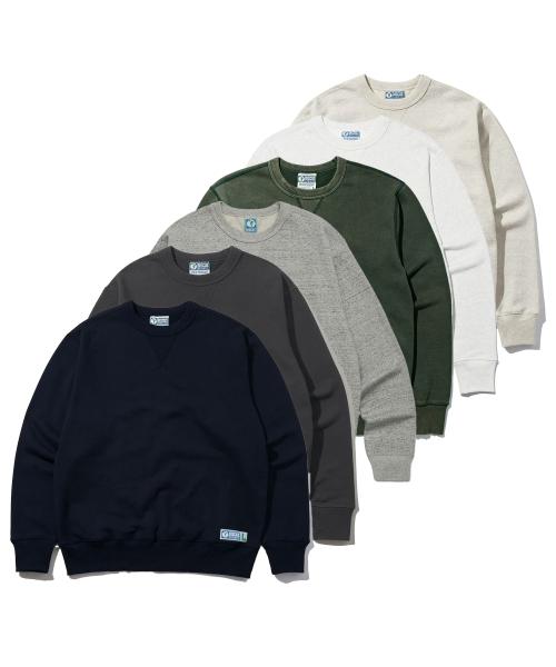 [6COLORS] 헤비웨이트 레귤러 핏 블랭크 스웨트 셔츠