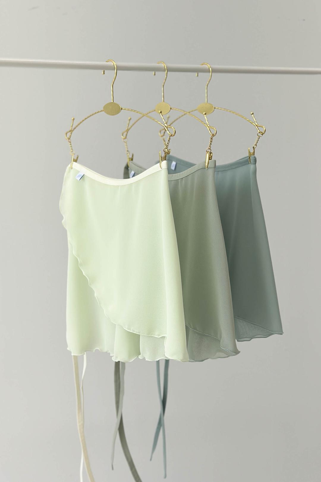 Pétal Skirt - Green Palette (3 colours) l 페탈 스커트 ver.2