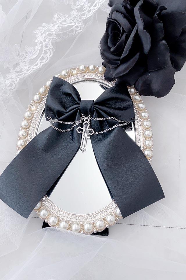 【MA*RS】合皮クロス×チェーンクリップ - ブラック size-F-Ma*rs WebStore by LiLimPark