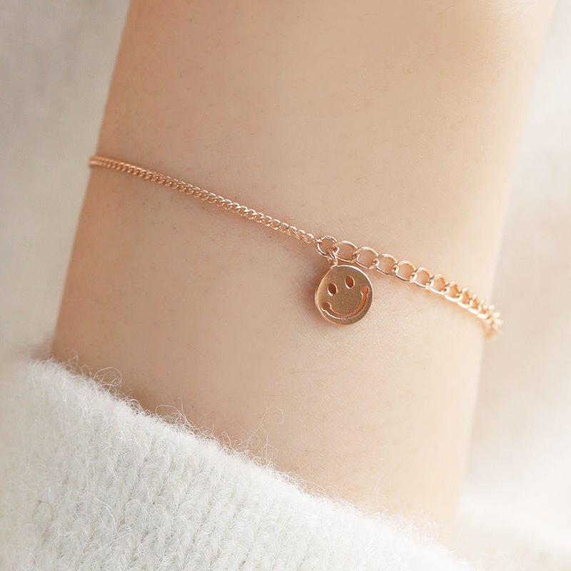 14K 18K 머스트 해피 팔찌