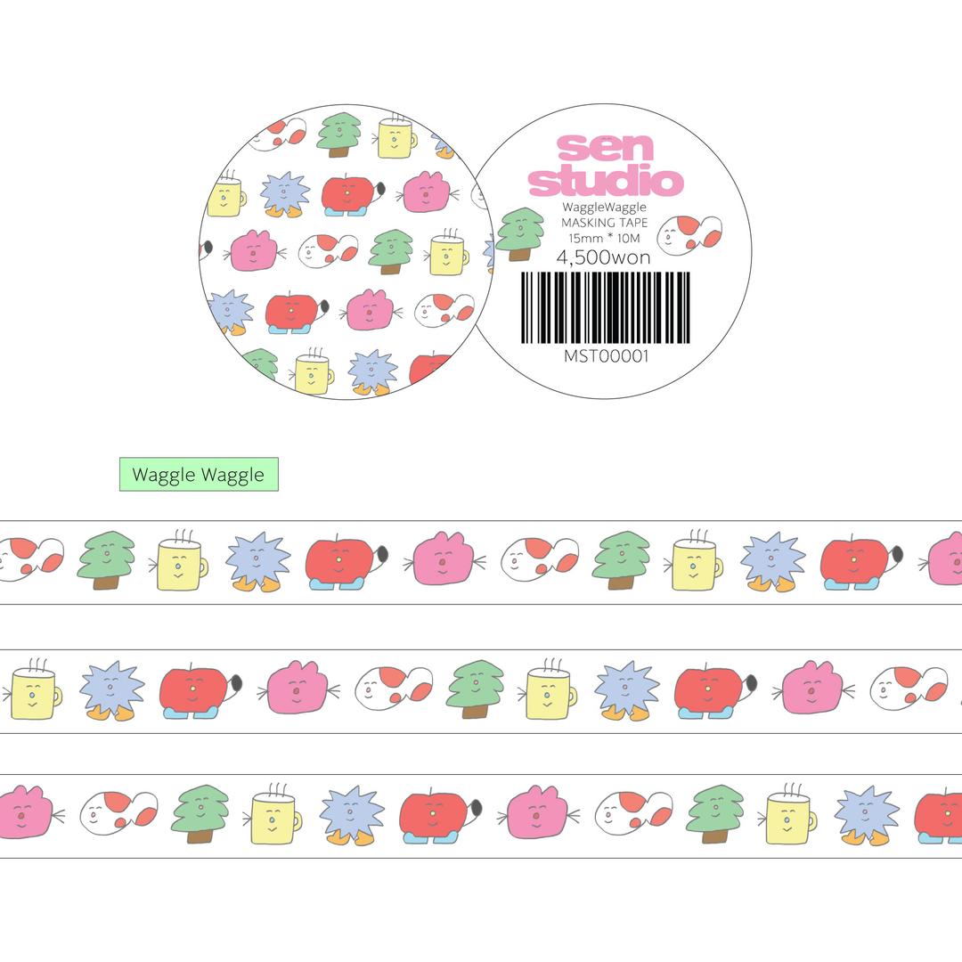 와글와글 마스킹테이프