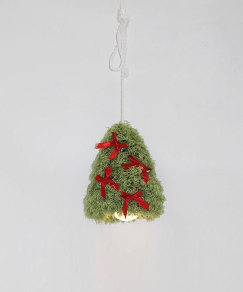 Gift box) 트리 퍼 램프 tree fur lamp - GREEN