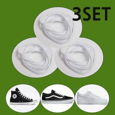 [1+1+1]신발끈 컨버스 호환 신발끈 운동화끈 척테일러 호환 (3set) - 신발끈 | 쿠팡