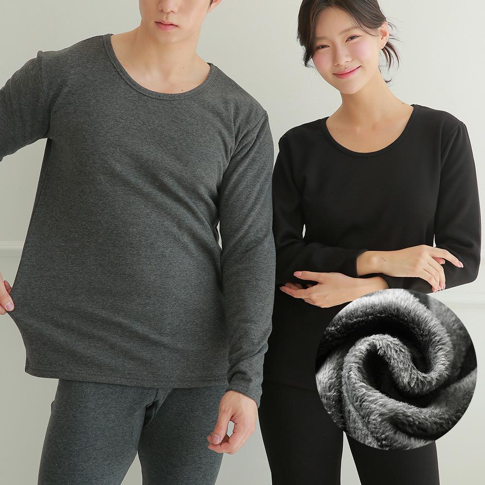국산 두꺼운 융 기모 발열 내의 겨울 타이즈 성인 남성 여성 방한 군인 면 내복