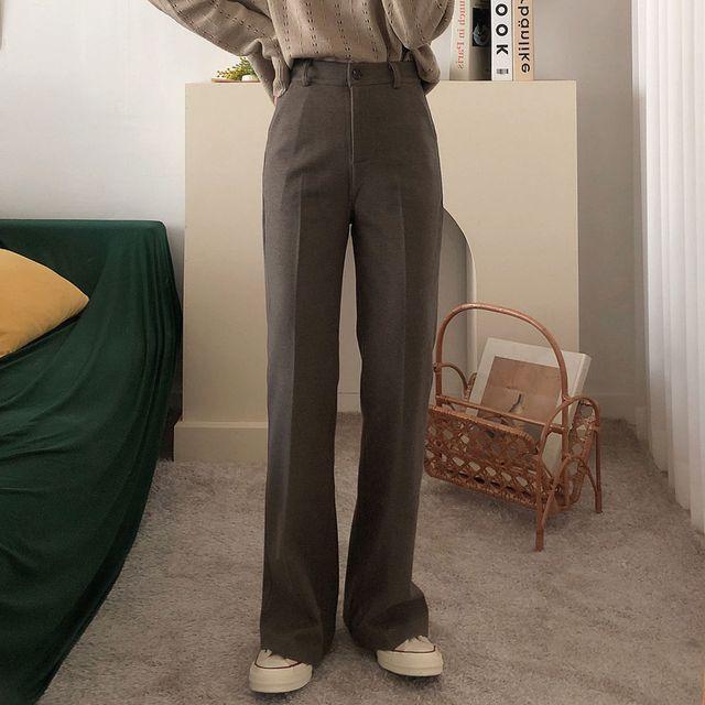 (양면기모) 레이 슬림롱 부츠컷 슬랙스 (3 color) _로그인