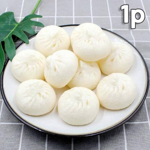 만두 꽃빵 찐빵 호빵 모형 5.4cm 찐만두 바오쯔 니쿠만 가짜 빵 인조 식품 연출 카페 진열 소품 UR