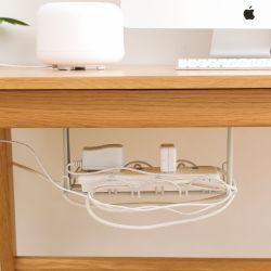 무타공 부착형 멀티탭 정리 콘센트 정리함