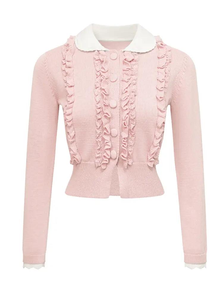 Short-Sleeve Sweater Jacket【s0000014336】