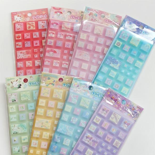 산리오 유메카와 타일 스티커