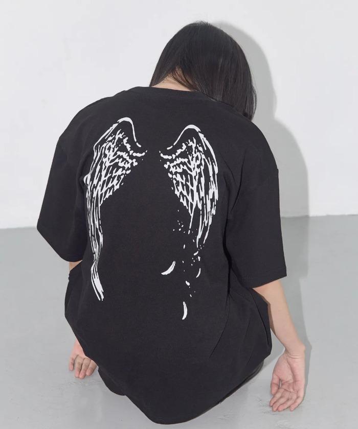 [4/21 예약배송]  REBIRTH OF HEAVEN TEE (BLACK) F25QB116