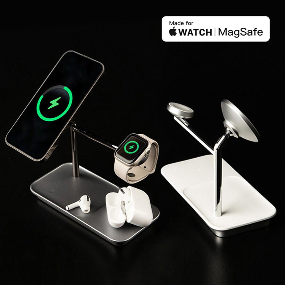 엔프리미아 MFM 맥세이프 충전기 애플워치 3in1 무선충전기 아이폰