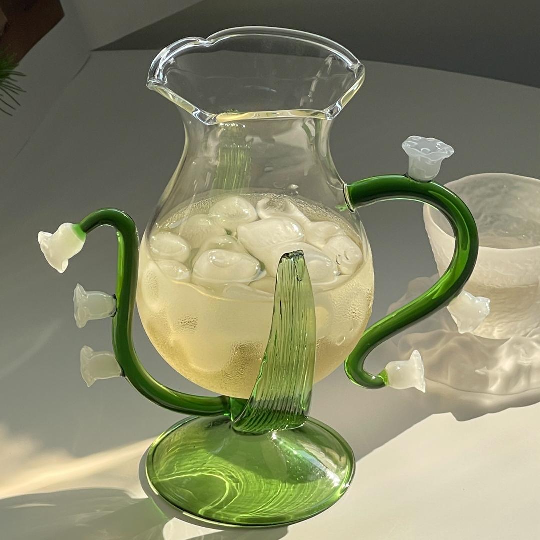 Flower Bud Kettle 꽃봉오리 유리 주전자