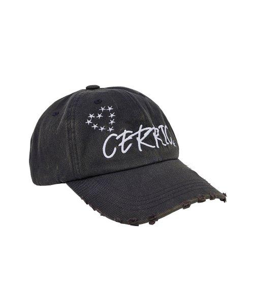 CERRIC HEART BALL CAP / CHARCOAL