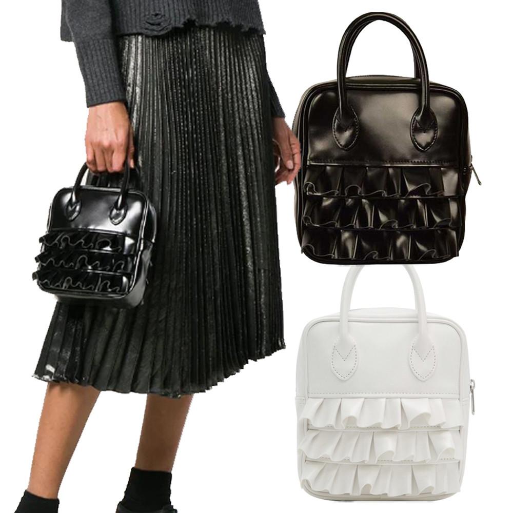 꼼데가르송 걸 GIRL 프릴 토트백