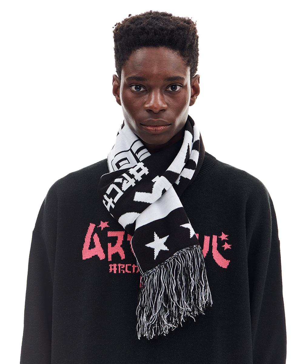 JP LOGO MUFFLER (BLACK)