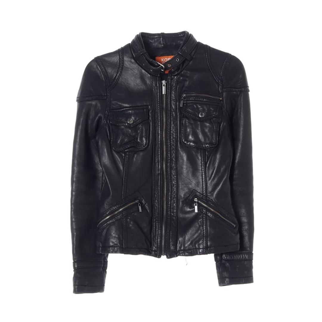 마이클코어스 리얼레더 바이커 자켓 | 후루츠패밀리