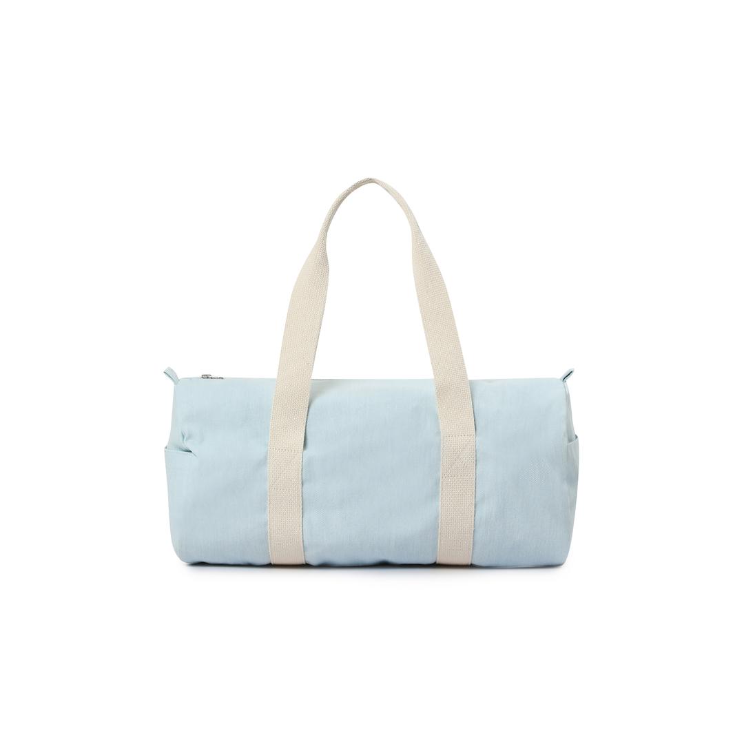 VINTAGE DENIM TRAVEL BAG, LIGHT BLUE