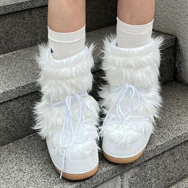 스노우 퍼 플랫폼 부츠