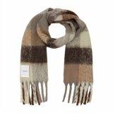 에피그램 헤어리 울 체크 머플러 ENAJX23321BEL