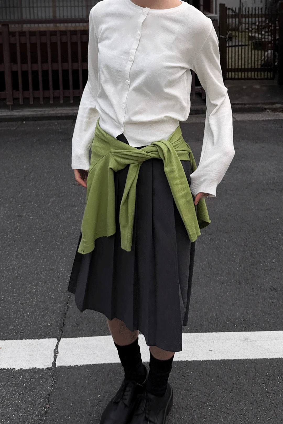 BELT BAG PLEATS SKIRT