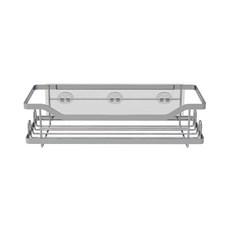 퍼플고릴라 똑똑한 접착식 욕실선반, 일자형, 1개