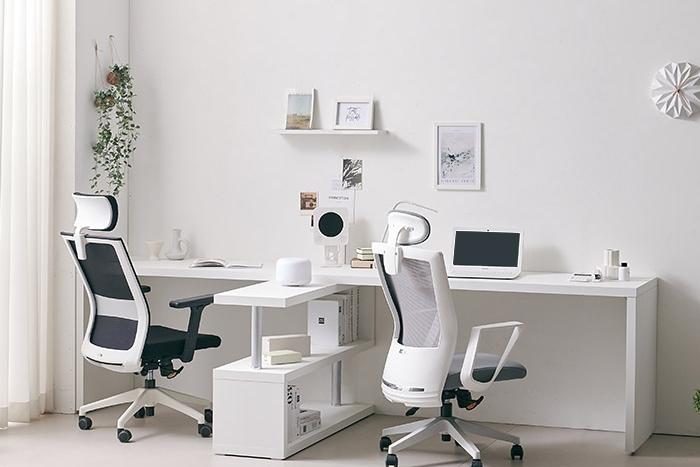 코넬 이지 2인용 컴퓨터 책상 데스크 세트 2800