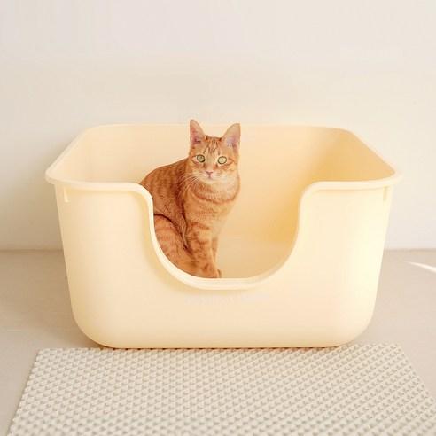 소심한호랑이 고양이 진심박스 화장실 - 배변용품 | 쿠팡