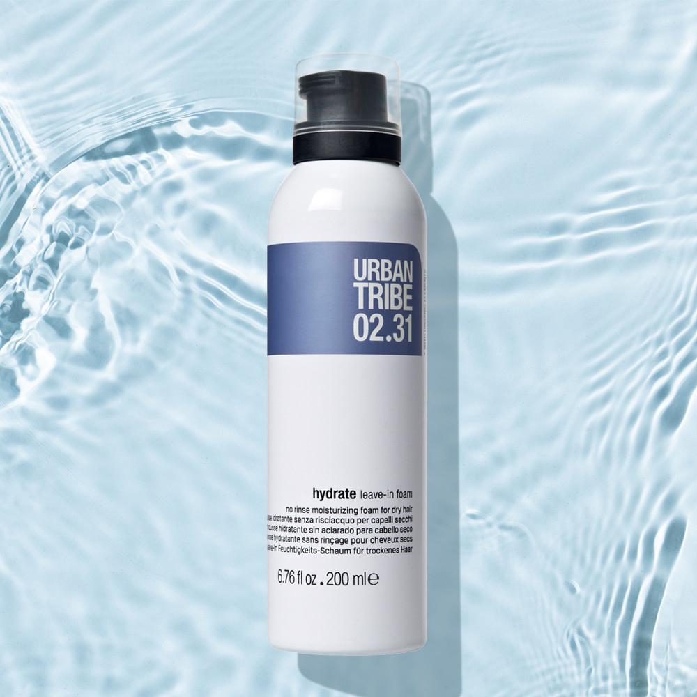 어반트라이브 하이드레이트 리브 인 폼 극손상모 노워시 트리트먼트 200ml 미용실 제품