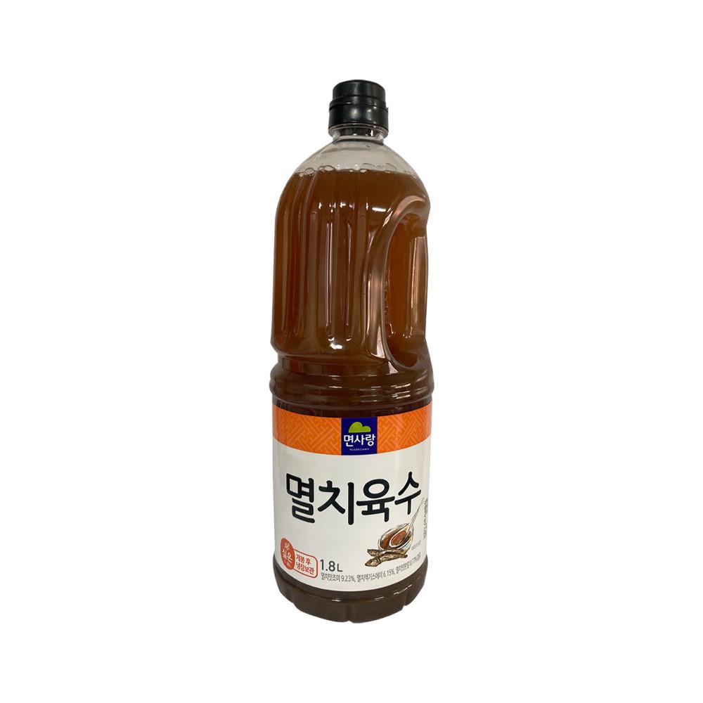 면사랑 멸치육수 1.8리터 멸치육수팩 쌀국수 우동 만둣국 각종찌게용 [원산지:상세설명에 표시]