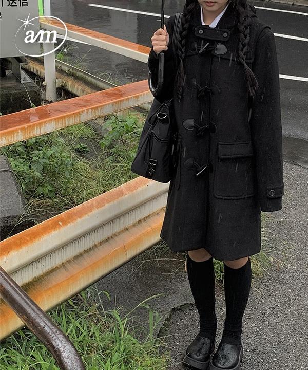 [MADE]포케티 떡볶이 더플 코트 (2color)