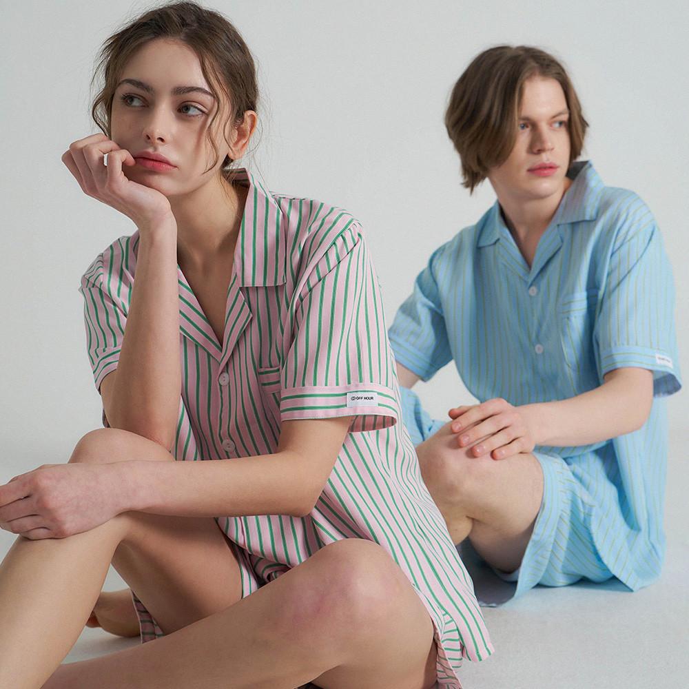 오프아워 S/S 커플잠옷 파자마 패밀리 홈웨어 신혼 선물 잠옷 모음전