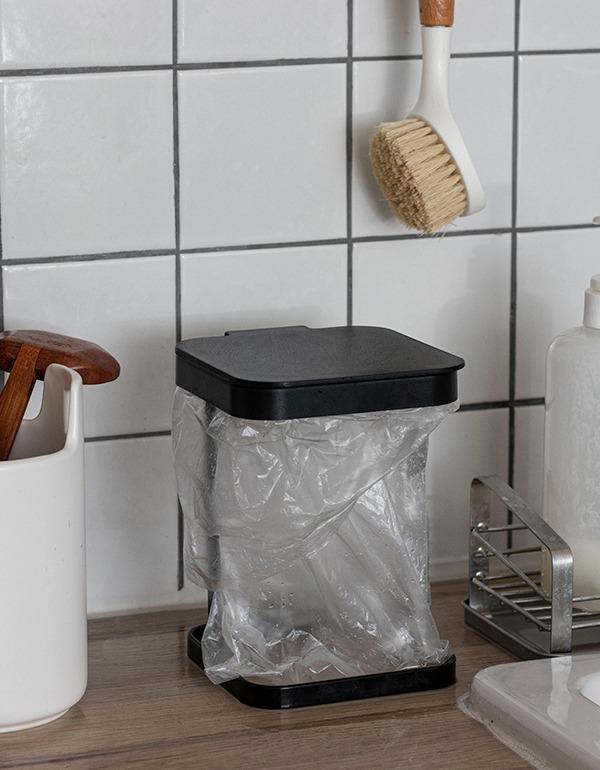 음식물 쓰레기봉투 거치대