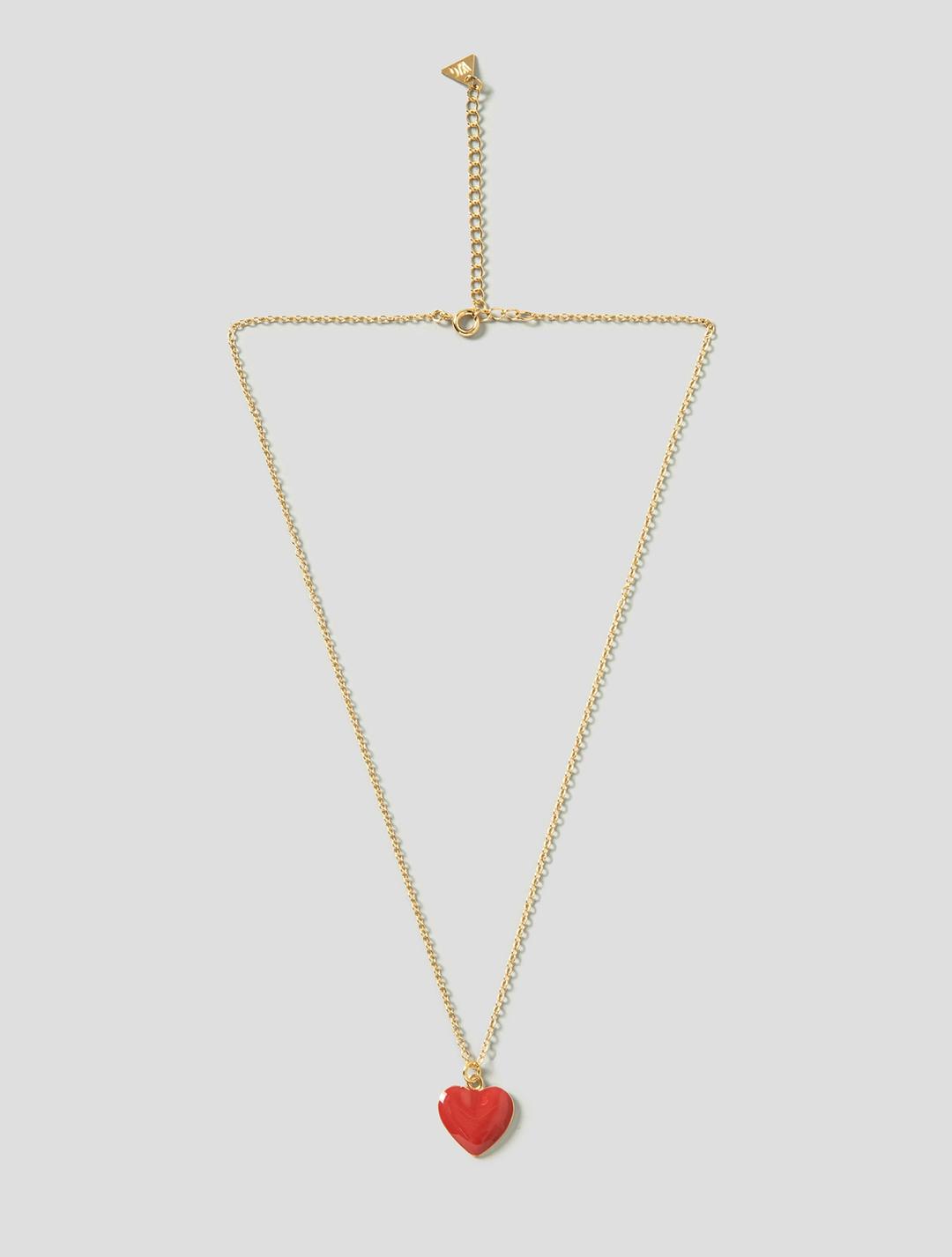 I Love Me Necklace - Red