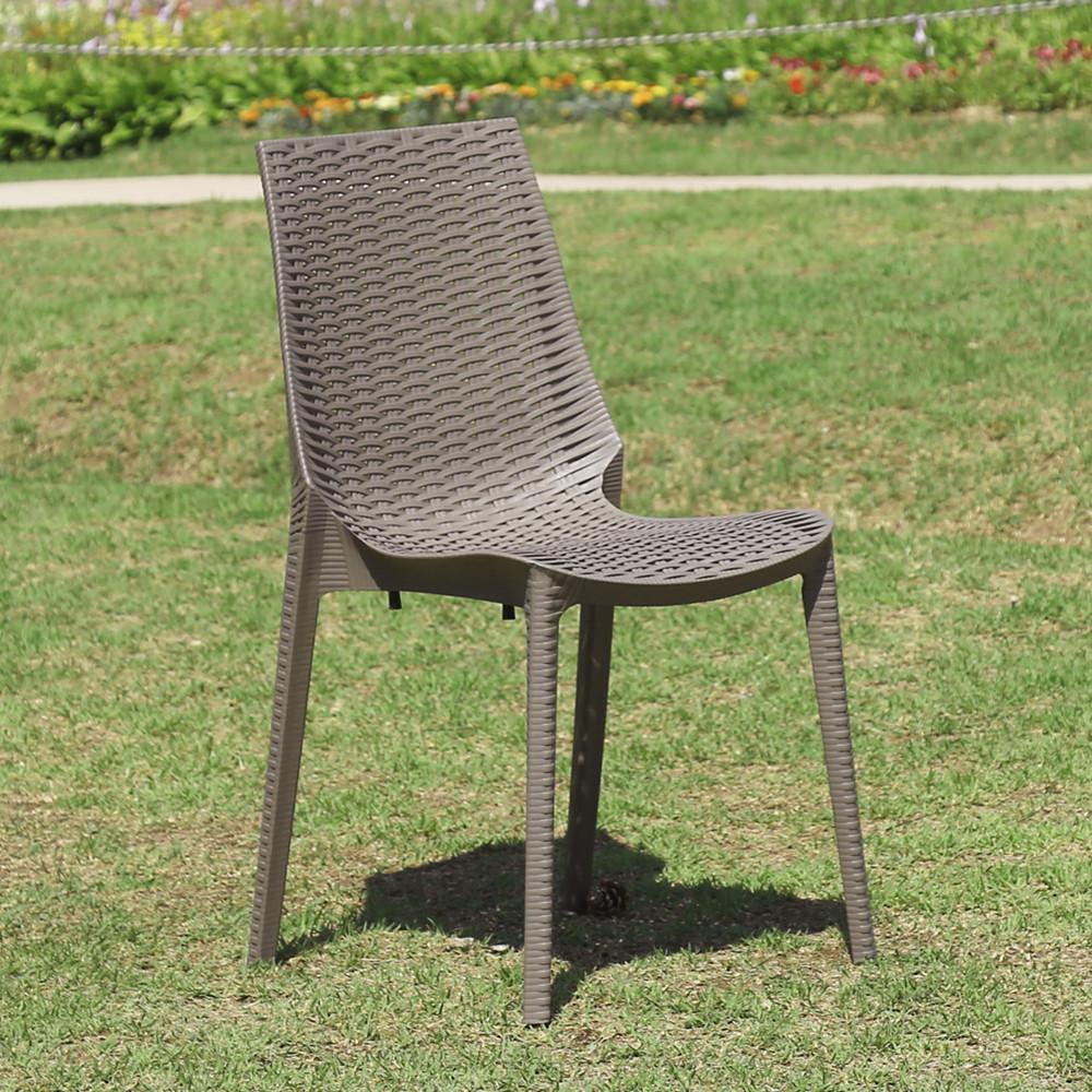 라트 럭스 플라스틱 카페 테라스 야외의자