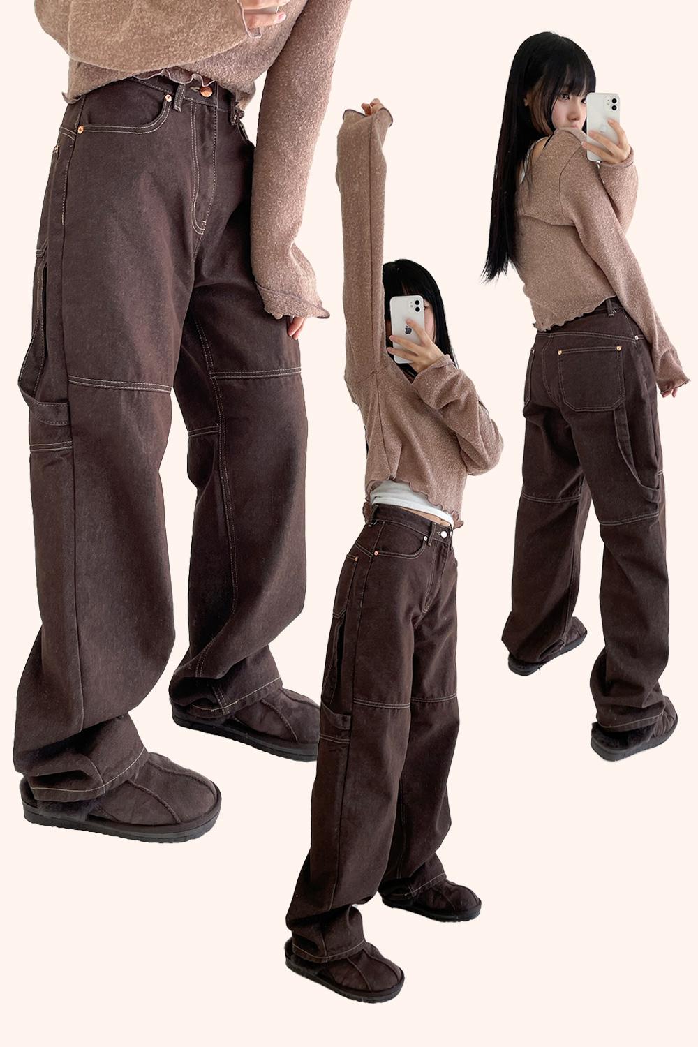 woody work cargo jean (2colors)