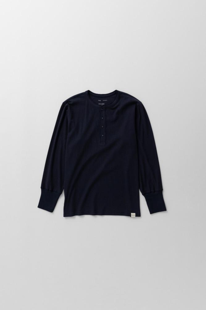 lounge henley t-sh (navy)
